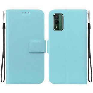 For Nokia XR21 Ultra-thin Voltage Magnetic Buckle Leather Phone Case(Green)