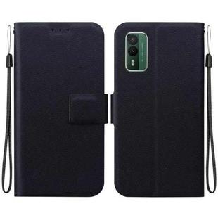 For Nokia XR21 Ultra-thin Voltage Magnetic Buckle Leather Phone Case(Black)