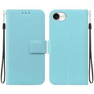 For iPhone SE 2024 Ultra-thin Voltage Magnetic Buckle Leather Phone Case(Green)