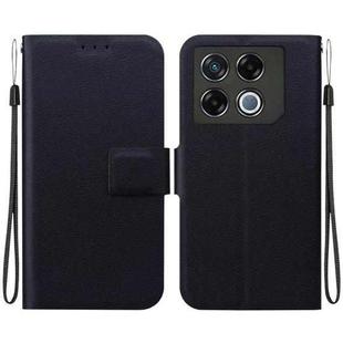 For Infinix GT 20 Pro Ultra-thin Voltage Magnetic Buckle Leather Phone Case(Black)