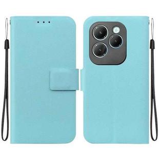 For Infinix Hot 40 / Hot 40 Pro Ultra-thin Voltage Magnetic Buckle Leather Phone Case(Green)