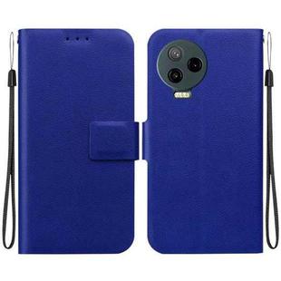 For Infinix Note 12 2023 / Note 12 Pro 4G Ultra-thin Voltage Magnetic Buckle Leather Phone Case(Blue)