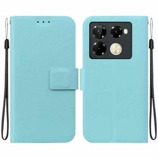 For Infinix Note 40 Pro 4G / 5G Ultra-thin Voltage Magnetic Buckle Leather Phone Case(Green)