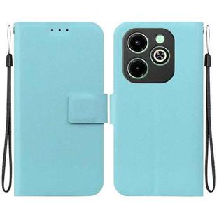 For Infinix Smart 8 / Smart 8 HD Ultra-thin Voltage Magnetic Buckle Leather Phone Case(Green)