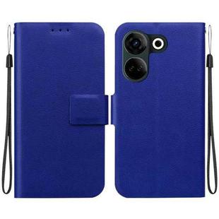 For Tecno Camon 20 / Camon 20 Pro 4G Ultra-thin Voltage Magnetic Buckle Leather Phone Case(Blue)