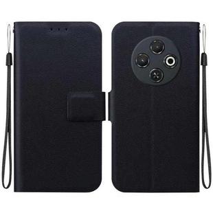 For Tecno Spark 30C Ultra-thin Voltage Magnetic Buckle Leather Phone Case(Black)