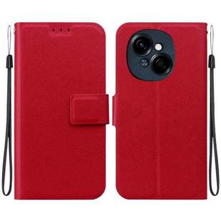 For Tecno Spark Go 1 / Pop 9 Pro Ultra-thin Voltage Magnetic Buckle Leather Phone Case(Red)