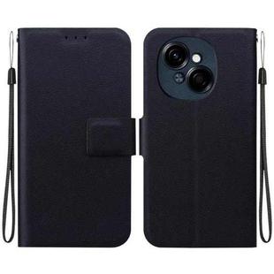 For Tecno Spark Go 1 / Pop 9 Pro Ultra-thin Voltage Magnetic Buckle Leather Phone Case(Black)