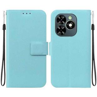 For Tecno Spark Go 2024 / Spark 20 Ultra-thin Voltage Magnetic Buckle Leather Phone Case(Green)