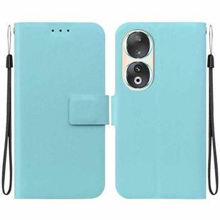 For Honor 90 Ultra-thin Voltage Magnetic Buckle Leather Phone Case(Green)