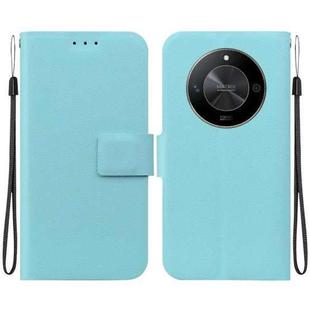 For Honor X9b / Magic6 Lite Ultra-thin Voltage Magnetic Buckle Leather Phone Case(Green)