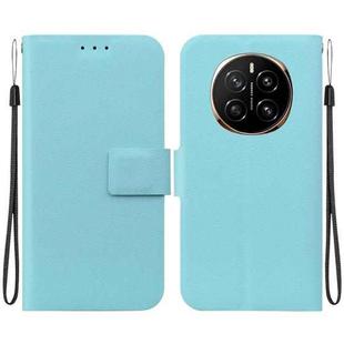 For Honor Magic7 Ultra-thin Voltage Magnetic Buckle Leather Phone Case(Green)