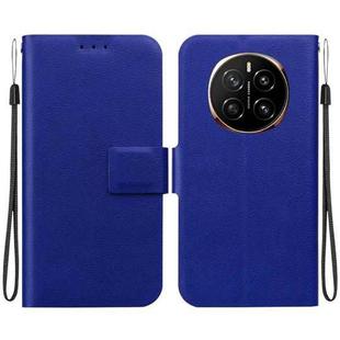 For Honor Magic7 Ultra-thin Voltage Magnetic Buckle Leather Phone Case(Blue)