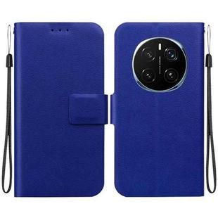 For Honor Magic7 Pro Ultra-thin Voltage Magnetic Buckle Leather Phone Case(Blue)