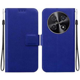 For Huawei nova 12i 4G Global Ultra-thin Voltage Magnetic Buckle Leather Phone Case(Blue)