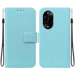 For Huawei nova 13 Pro Ultra-thin Voltage Magnetic Buckle Leather Phone Case(Green)