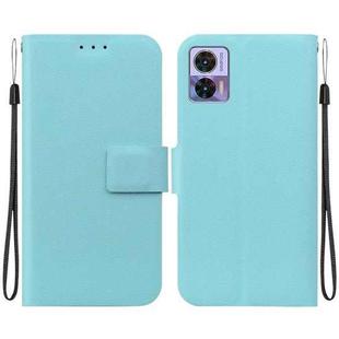 For Motorola Edge 30 Neo / Edge 30 Lite Ultra-thin Voltage Magnetic Buckle Leather Phone Case(Green)