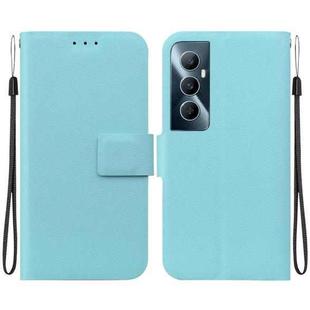 For Realme C65 4G Ultra-thin Voltage Magnetic Buckle Leather Phone Case(Green)