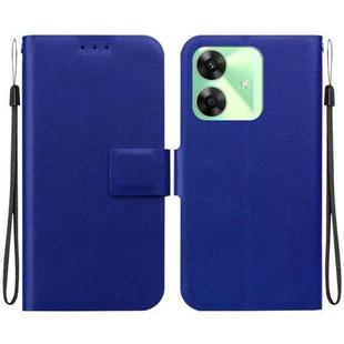 For Realme Note 60 / C61 / C63 Ultra-thin Voltage Magnetic Buckle Leather Phone Case(Blue)