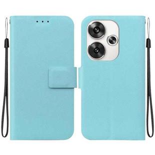 For Xiaomi Poco F6 Ultra-thin Voltage Magnetic Buckle Leather Phone Case(Green)