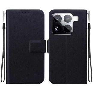 For Xiaomi 15 Pro Ultra-thin Voltage Magnetic Buckle Leather Phone Case(Black)