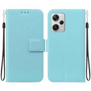 For Redmi Note 12 Pro+ Global Ultra-thin Voltage Magnetic Buckle Leather Phone Case(Green)