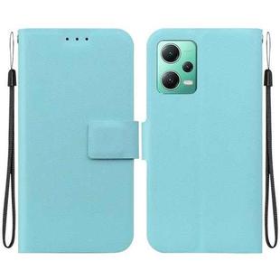 For Redmi Note 12 5G Global / Poco X5 Ultra-thin Voltage Magnetic Buckle Leather Phone Case(Green)