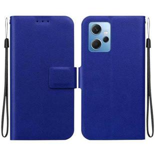 For Redmi Note 12 4G Global Ultra-thin Voltage Magnetic Buckle Leather Phone Case(Blue)