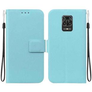 For Redmi Note 10 Lite Ultra-thin Voltage Magnetic Buckle Leather Phone Case(Green)