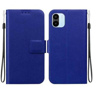 For Redmi A1 / Redmi A2 Ultra-thin Voltage Magnetic Buckle Leather Phone Case(Blue)