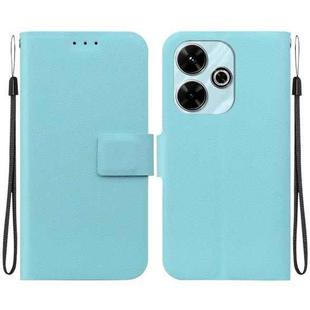 For Redmi 13 4G / Poco M6 4G Ultra-thin Voltage Magnetic Buckle Leather Phone Case(Green)