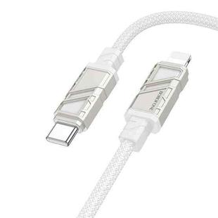 Borofone BU54 Might PD 27W Type-C to 8 Pin Data Cable, Length: 1.2m(White)