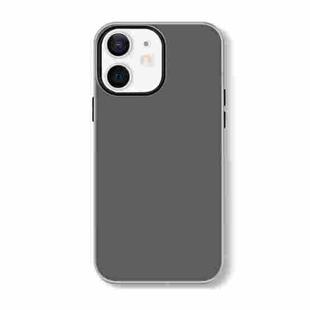 For iPhone 11 Skin Feeling Jelly Series TPU + PC Full Coverage Phone Case(Black)