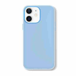 For iPhone 11 Skin Feeling Jelly Series TPU + PC Full Coverage Phone Case(Blue)