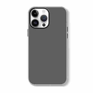 For iPhone 12 Pro Skin Feeling Jelly Series TPU + PC Full Coverage Phone Case(Black)