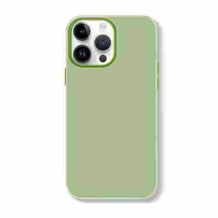 For iPhone 12 Pro Skin Feeling Jelly Series TPU + PC Full Coverage Phone Case(Green)