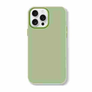 For iPhone 16 Pro Skin Feeling Jelly Series TPU + PC Full Coverage Phone Case(Green)