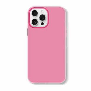 For iPhone 16 Pro Skin Feeling Jelly Series TPU + PC Full Coverage Phone Case(Rose Red)