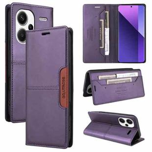 For Redmi Note 13 Pro+ GQUTROBE G01 RFID Anti-theft Leather Phone Case(Purple)