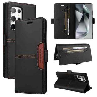 For Samsung Galaxy S23 Ultra 5G GQUTROBE G01 RFID Anti-theft Leather Phone Case(Black)