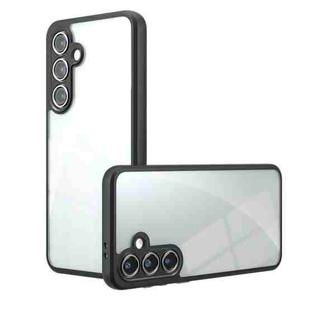 For Samsung Galaxy S24 FE 5G Armor Precise Hole PC Hybrid TPU Phone Case(Transparent)