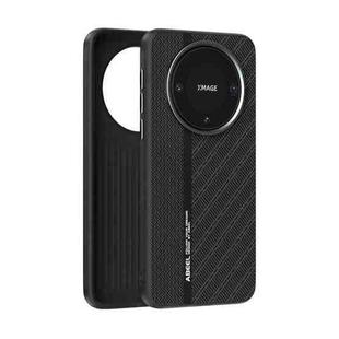 For Huawei Mate 60 ABEEL 6D Micro Relief MagSafe Magnetic Phone Case(Black)