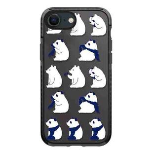 For iPhone 7 / 8 / SE 2020 2022 Simple Illustration Pattern Full Coverage Phone Case(Summer Panda C)