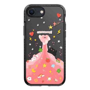 For iPhone 7 / 8 / SE 2020 2022 Simple Illustration Pattern Full Coverage Phone Case(Cute Little Heart A)