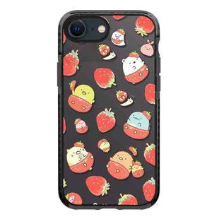 For iPhone 7 / 8 / SE 2020 2022 Simple Illustration Pattern Full Coverage Phone Case(Corner Creature D)