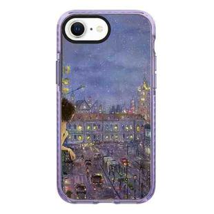 For iPhone 7 / 8 / SE 2020 2022 Simple Illustration Pattern Full Coverage Phone Case(Earlysnow D)