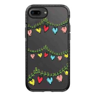 For iPhone 7 Plus / 8 Plus Simple Illustration Pattern Full Coverage Phone Case(Christmas Tree B)