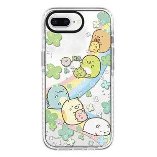 For iPhone 7 Plus / 8 Plus Simple Illustration Pattern Full Coverage Phone Case(Corner Creature B)