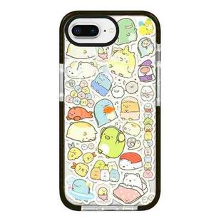 For iPhone 7 Plus / 8 Plus Simple Illustration Pattern Full Coverage Phone Case(Corner Creature C)