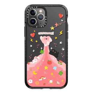 For iPhone 11 Pro Max Simple Illustration Pattern Full Coverage Phone Case(Cute Little Heart A)